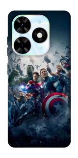 Чехол на TECNO Spark Go 2024 Marvel heroes фото 1 из 1