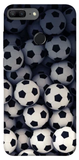 Чехол на Huawei Honor 9 Lite Футбольные мячи фото 1 из 1