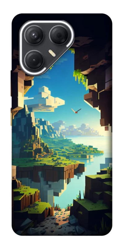 Чохол на TECNO Pova 7 Minecraft sunrise фото 1 з 1