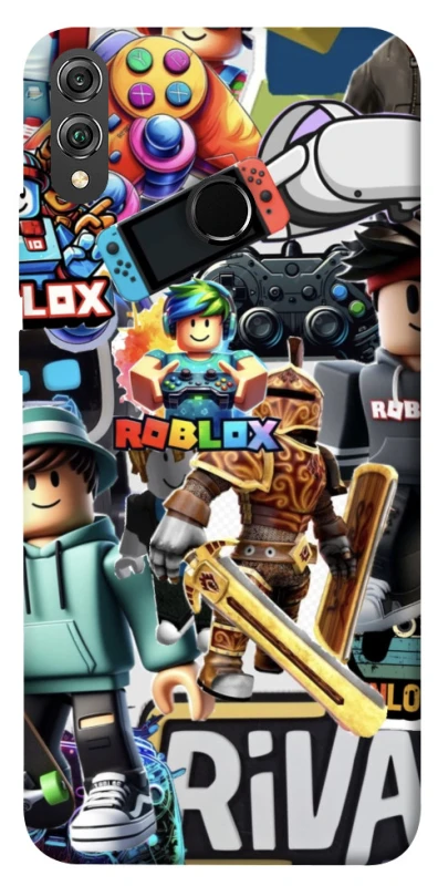 Чохол на Huawei Honor 8X Roblox collage ver.1 фото 1 з 1