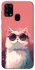 Чохол на Samsung Galaxy M31 Сat with glasses фото 1 з 1