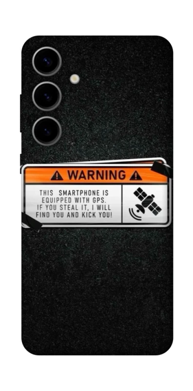 Чехол на Samsung Galaxy S25 Warning фото 1 из 1