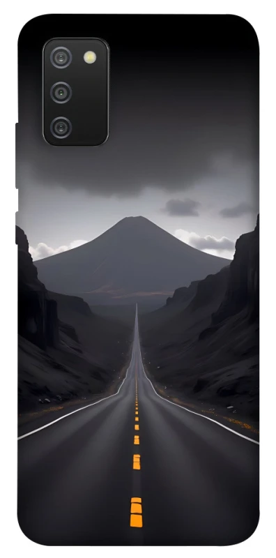 Чохол на Samsung Galaxy A02s Black mountains фото 1 з 1