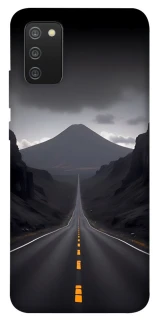 Чохол на Samsung Galaxy A02s Black mountains фото 1 з 1