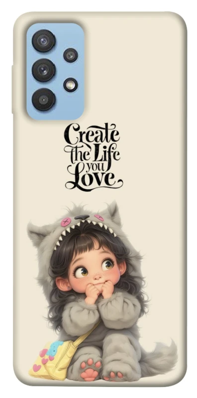 Чохол на Samsung Galaxy M32 Create the life you love фото 1 з 1