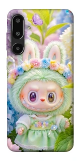 Чехол на Samsung Galaxy F16 Labubu & Flowers ver.2 фото 1 из 1