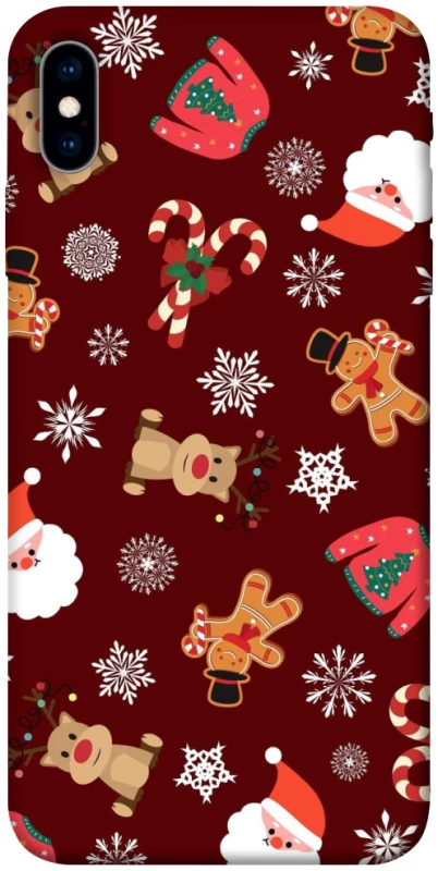 Чехол на Apple iPhone X (5.8") Новогодний v6 фото 1 из 1