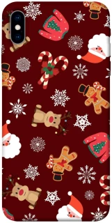 Чехол на Apple iPhone X (5.8") Новогодний v6 фото 1 из 1