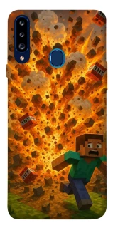 Чохол на Samsung Galaxy A20s Minecraft v7 фото 1 з 1