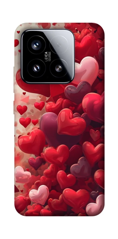 Чохол на Xiaomi 15 Many hearts фото 1 з 1