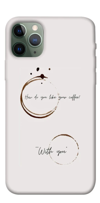 Чехол на Apple iPhone 11 Pro (5.8") Coffee with you фото 1 из 1