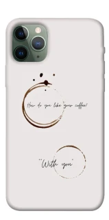 Чехол на Apple iPhone 11 Pro (5.8") Coffee with you фото 1 из 1