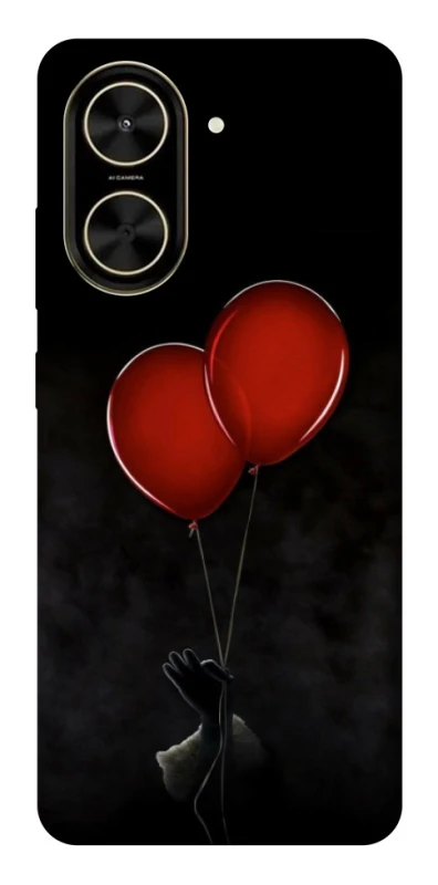 Чехол на Xiaomi Poco C71 Reds Balloons фото 1 из 1