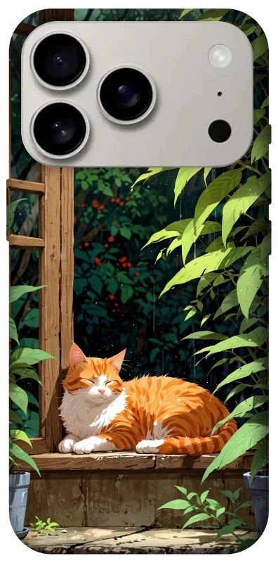 Чохол на Apple iPhone 17 Pro (6.3") red cat фото 1 з 1