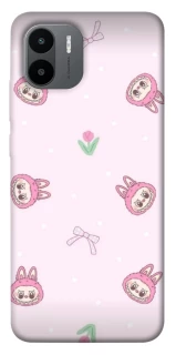 Чохол на Xiaomi Redmi A1+ / Poco C50 / A2+ Labubu Flower фото 1 з 1