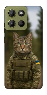 Чехол на Motorola Moto G15 4G Кот защитник фото 1 из 1