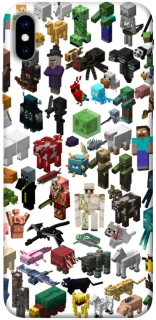 Чохол на Apple iPhone XS Max (6.5") Minecraft v4 фото 1 з 1