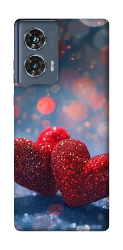 Чохол на Motorola Edge 50 Red hearts фото 1 з 1