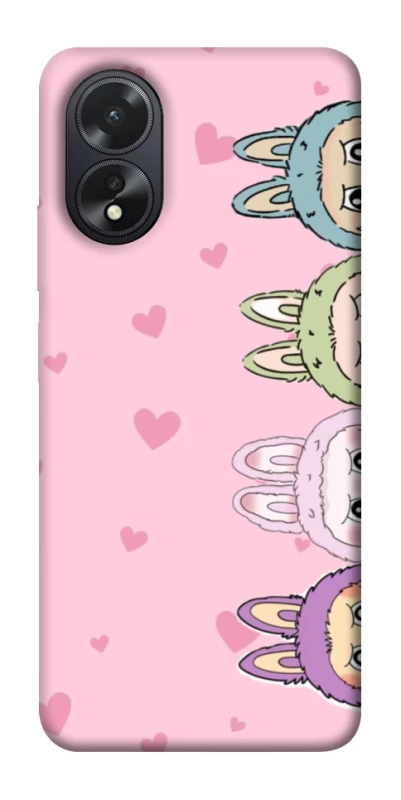 Чохол на Oppo A38 All Labubu 4 фото 1 з 1