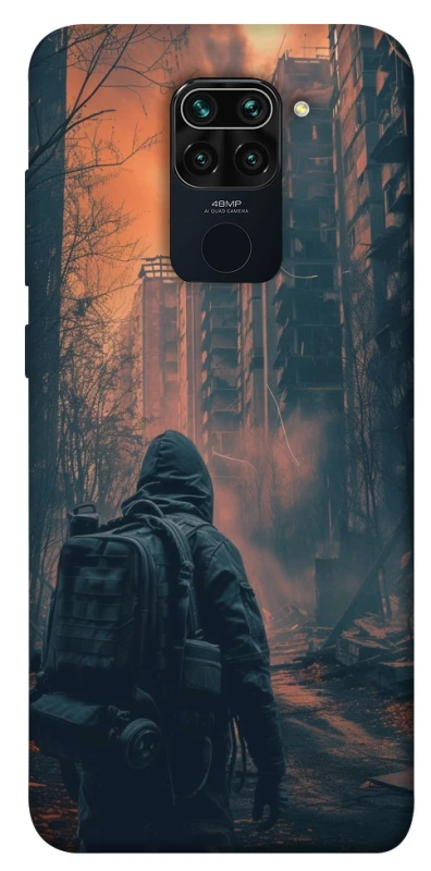 Чехол на Xiaomi Redmi Note 9 / Redmi 10X Сталкер v8 фото 1 из 1