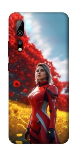Чехол на ZTE Axon 10 Pro Cyber space girl ver.5 фото 1 из 1