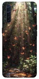 Чохол на Oppo A91 butterfly фото 1 з 1