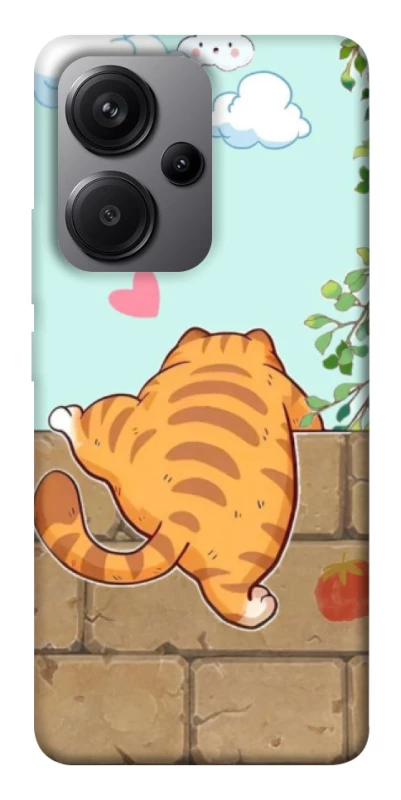 Чехол на Xiaomi Redmi Note 13 Pro+ Cat the meow фото 1 из 1
