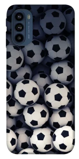 Чехол на Motorola Moto G41 Футбольные мячи фото 1 из 1