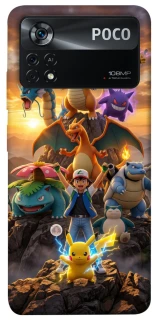 Чехол на Xiaomi Poco X4 Pro 5G Pokemon фото 1 из 1