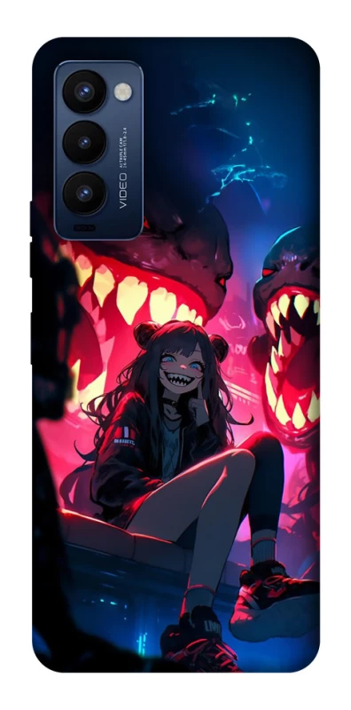 Чехол на TECNO Camon 18 Pro Anime girl фото 1 из 1