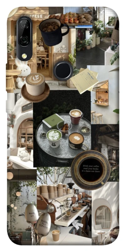 Чохол на Huawei P Smart Z Coffee collage ver.4 фото 1 з 1