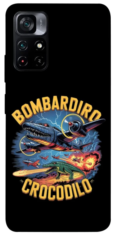 Чехол на Xiaomi Poco M4 Pro 5G Bombardino Crocodilo v2 фото 1 из 1