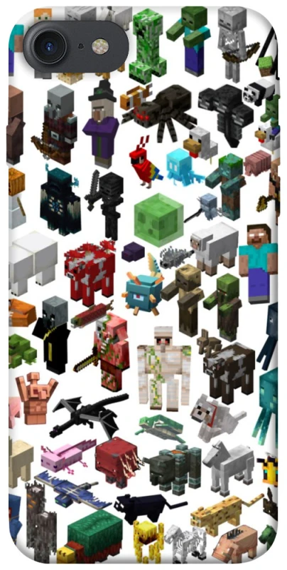 Чохол на Apple iPhone 7 / 8 (4.7") Minecraft v4 фото 1 з 1