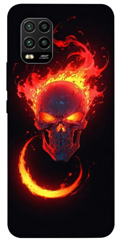 Чехол на Xiaomi Mi 10 Lite Blood Skull фото 1 из 1