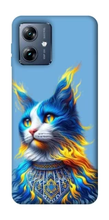 Чехол на Motorola Moto G54 Power Кот патриот фото 1 из 1