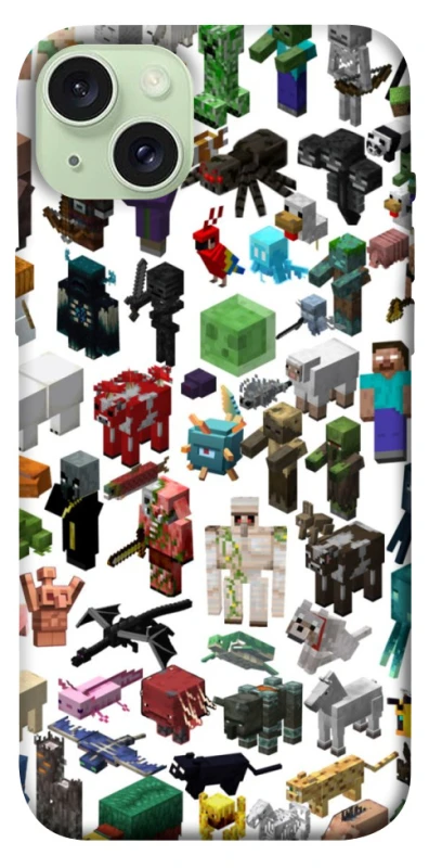Чохол на Apple iPhone 15 Plus (6.7") Minecraft v4 фото 1 з 1