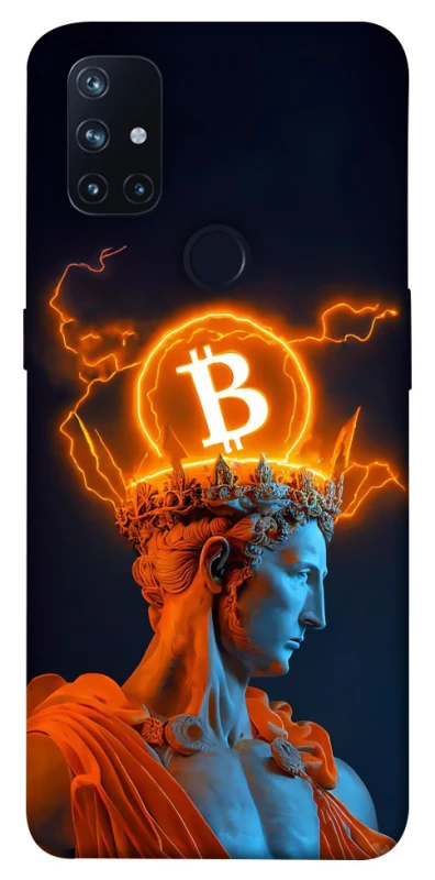 Чехол на OnePlus Nord N10 5G Bitcoin God фото 1 из 1