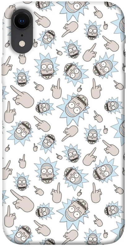 Чехол на Apple iPhone XR (6.1") Rick and Morty style фото 1 из 1
