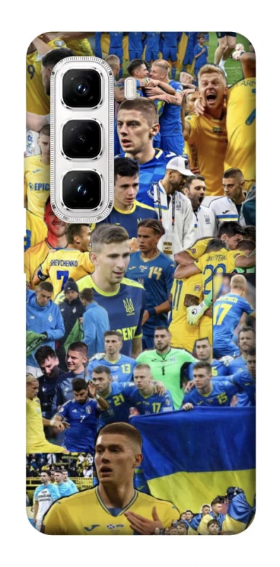 Чохол на Infinix Hot 50 Pro UA-Football ver.6 фото 1 з 1