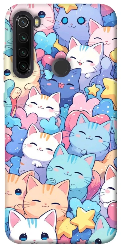 Чехол на Xiaomi Redmi Note 8T Funny Kittens ver.3 фото 1 из 1