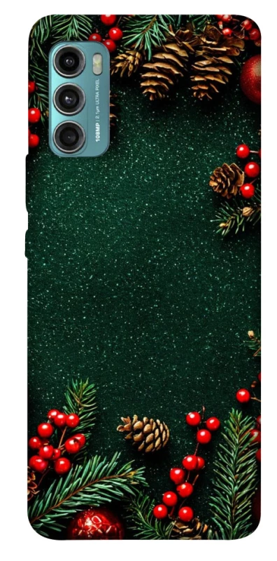 Чехол на Motorola Moto G60 Новогодний v30 фото 1 из 1