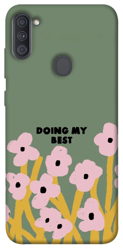 Чохол на Samsung Galaxy A11 Doing my best фото 1 з 1