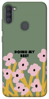 Чохол на Samsung Galaxy A11 Doing my best фото 1 з 1