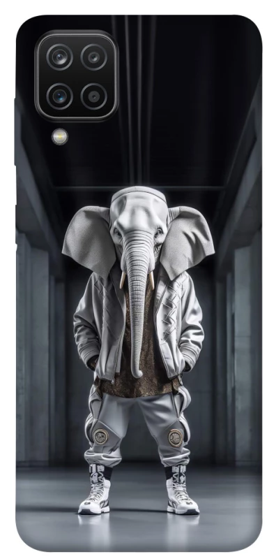Чохол на Samsung Galaxy A12 Слон v2 фото 1 з 1