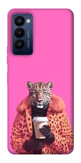 Чохол на TECNO Camon 18 Pro Леопард з кавою фото 1 з 1