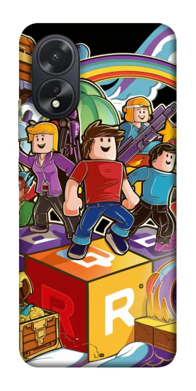 Чохол на Oppo A18 Roblox family фото 1 з 1