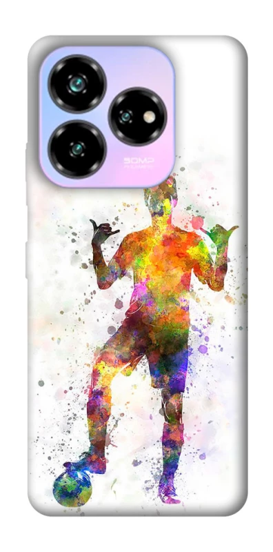 Чохол на ZTE Nubia V60 Desing Football Player v3 фото 1 з 1