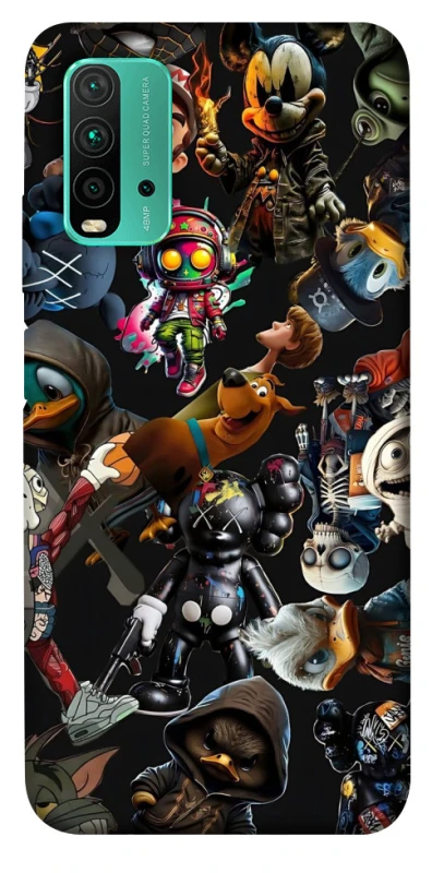 Чехол на Xiaomi Redmi Note 9 4G / Redmi 9 Power Cartoons фото 1 из 1