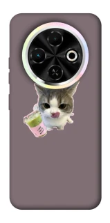 Чехол на TECNO Spark 30C cat matcha фото 1 из 1