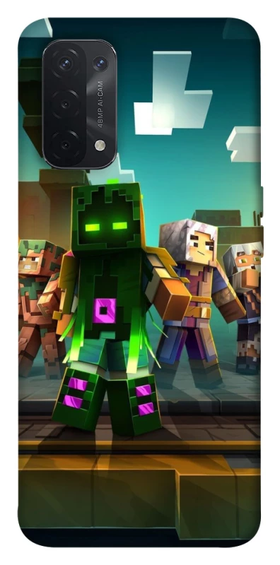 Чохол на Oppo A54 5G / A74 5G Minecraft dungeon фото 1 з 1